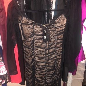 Fashion Nova off the shoulder dress